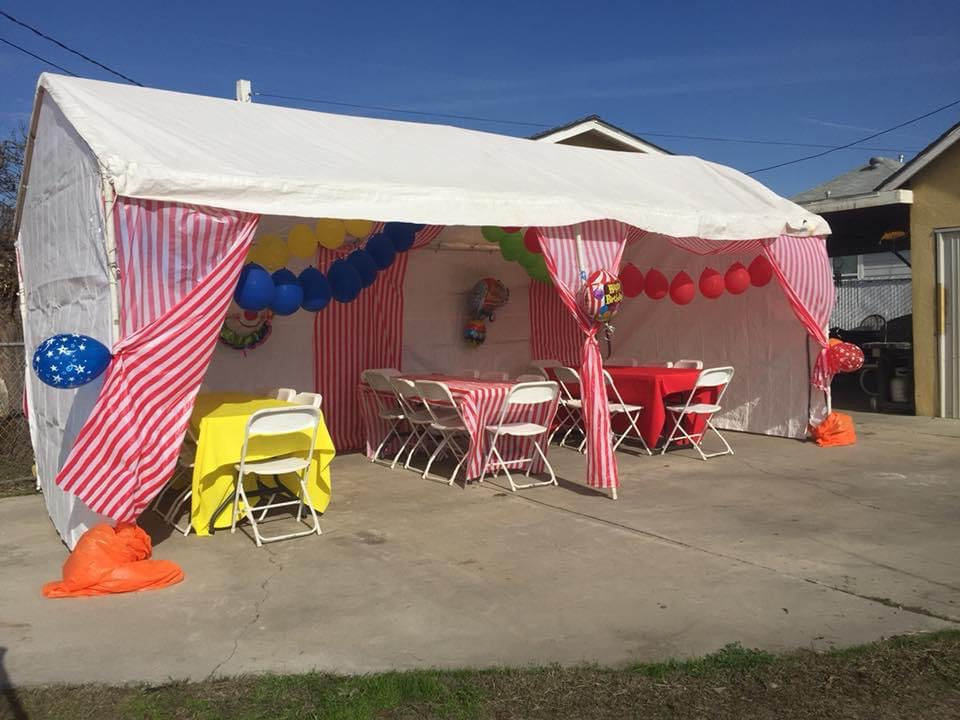 Thumbnail: Tent 10x20 birthday package 
