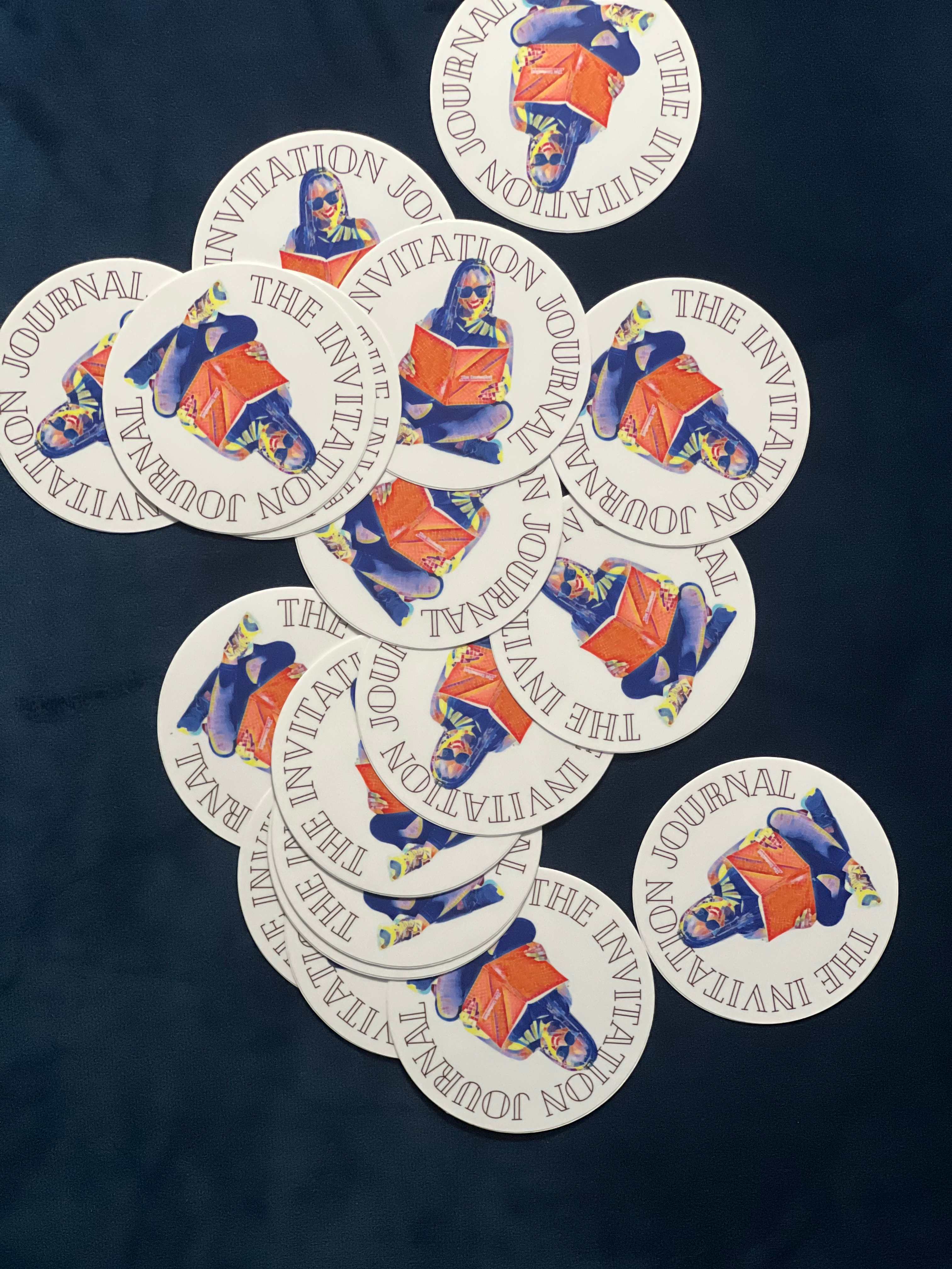 The Invitation Journal Personalized Stickers