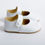 Thumbnail: Jemima Leather Baby Shoes  – White