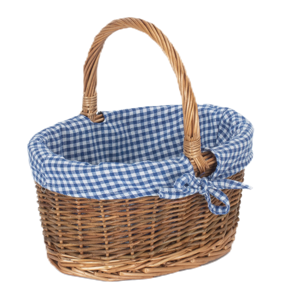 Thumbnail: Mini Willow Shopping Basket