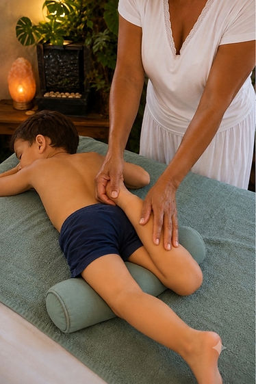 Photos massages maternité et enfant Sanaturah