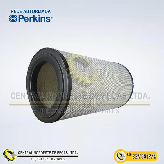 SEV551F/4 - ELEMENTO FILTRO DE AR
Referência: SEV551F/4
Aplicação: PERKINS