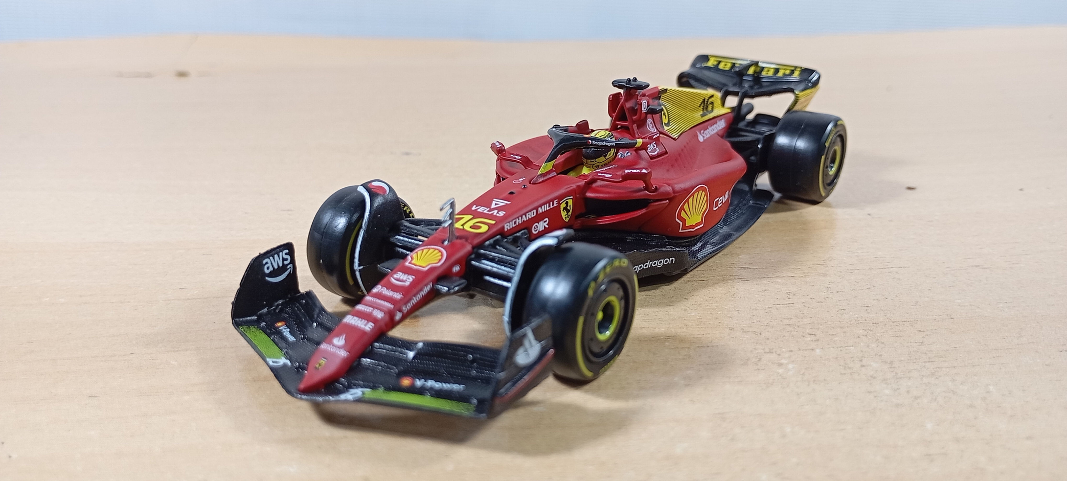 AUTO DE COMPETENCIA Nº16 ITALIAN GP GIALLO MODENA