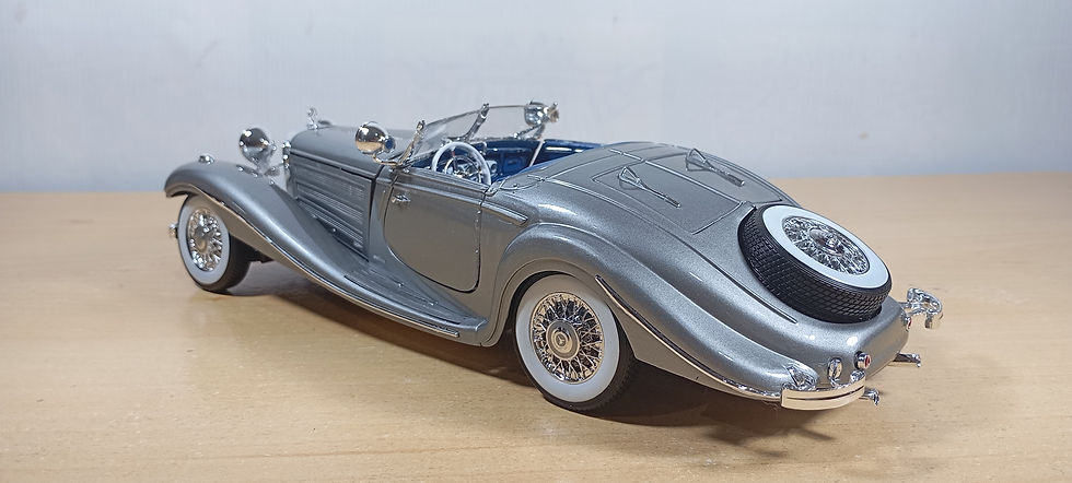 Miniatura: AUTO CLASICO MERCEDES BENZ 500K SPECIAL ROASTER 1936