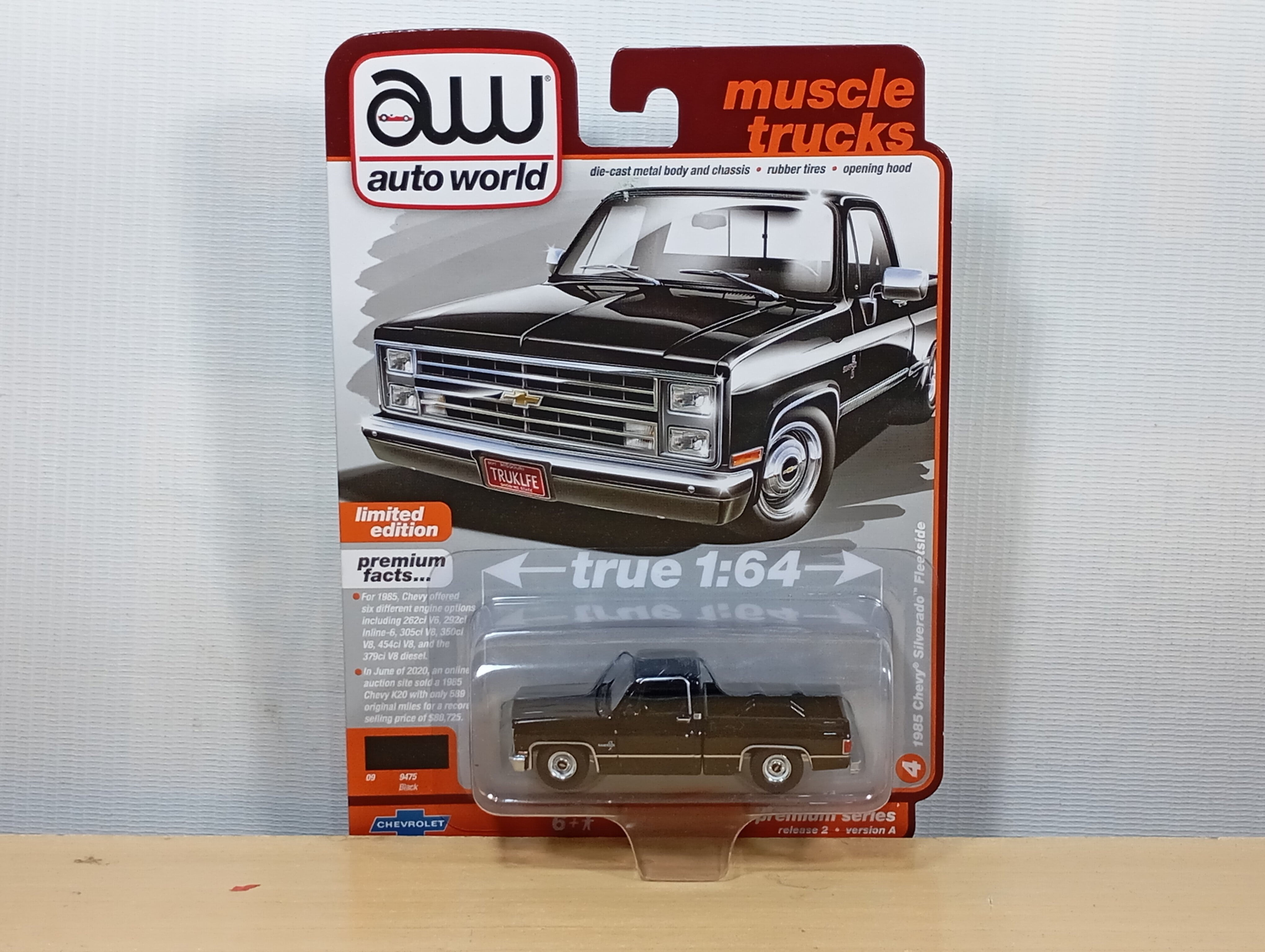 CAMIONETA CHEVROLET SILVERADO FLEETSIDE 1985