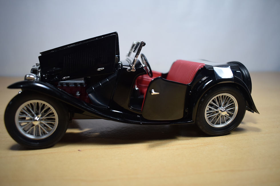 Miniatura: AUTO CLASICO MIDGET MG TC 1947