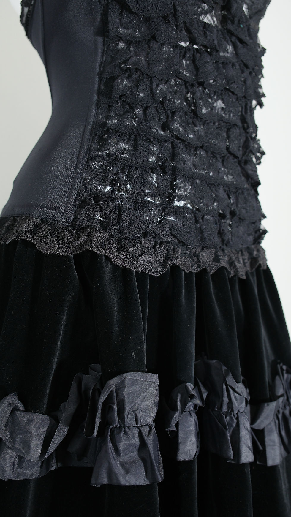 Thumbnail: Blumarine 90s Dentelle Corset Dress