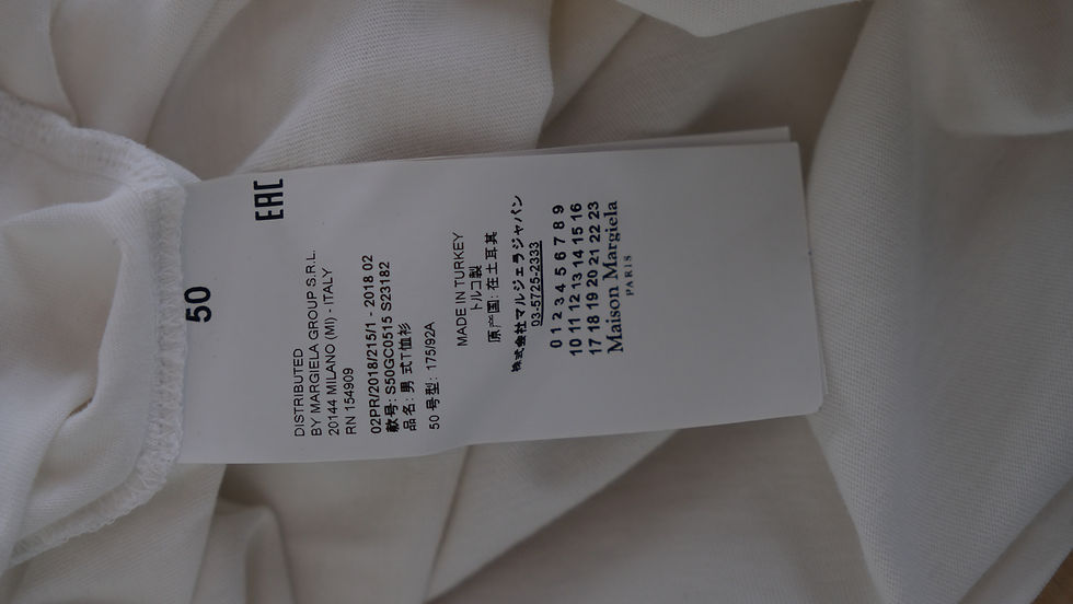 Thumbnail: Maison Martin Margiela "Stereotpe" White Short Sleeve Tee