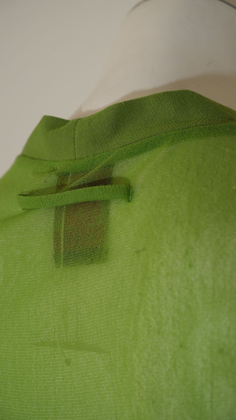 Thumbnail: Jean Paul Gaultier Apple Green Mesh Cardigan