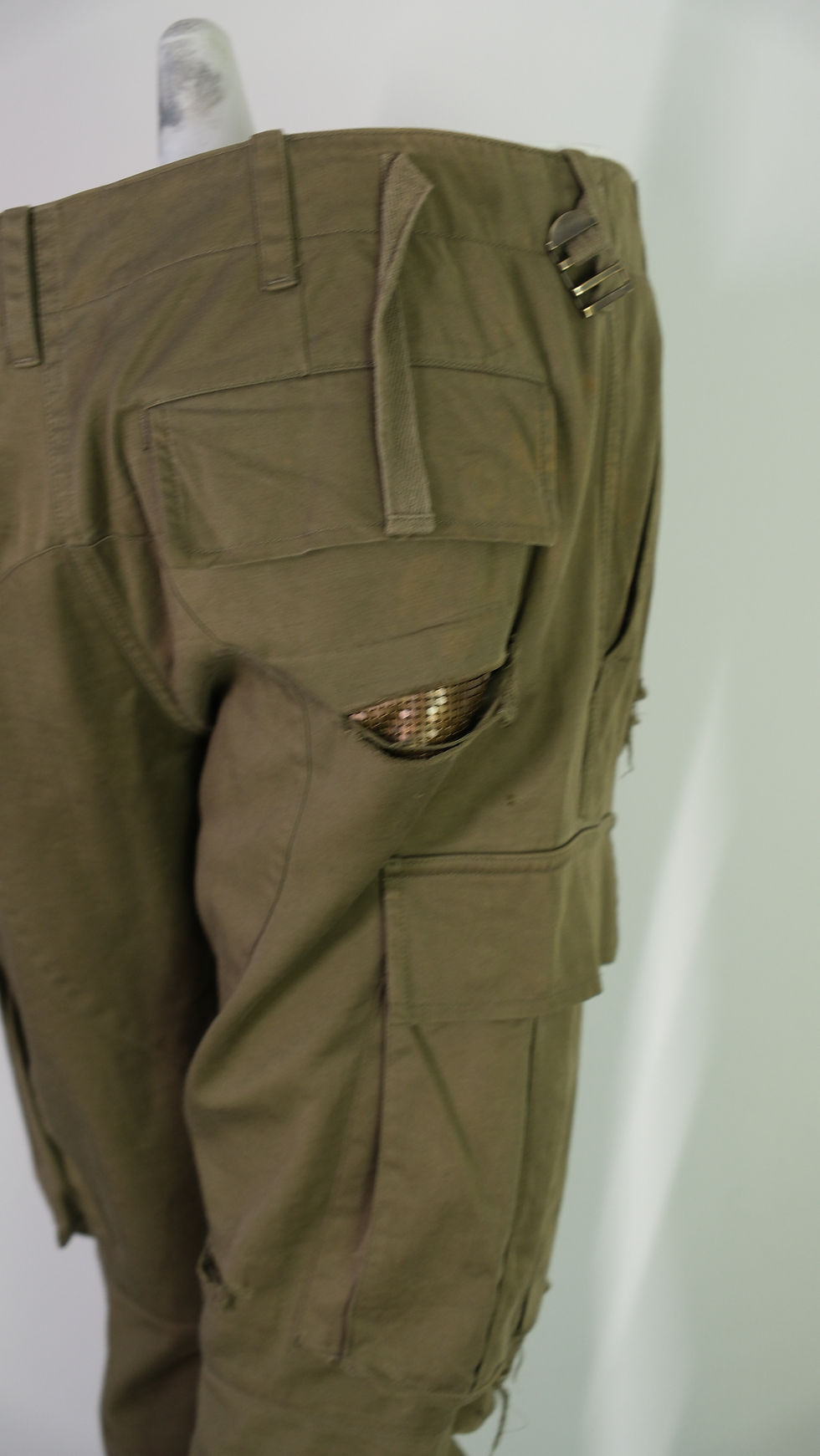 Thumbnail: Balmain Decarnin Kaki Sample Cargo 2000s