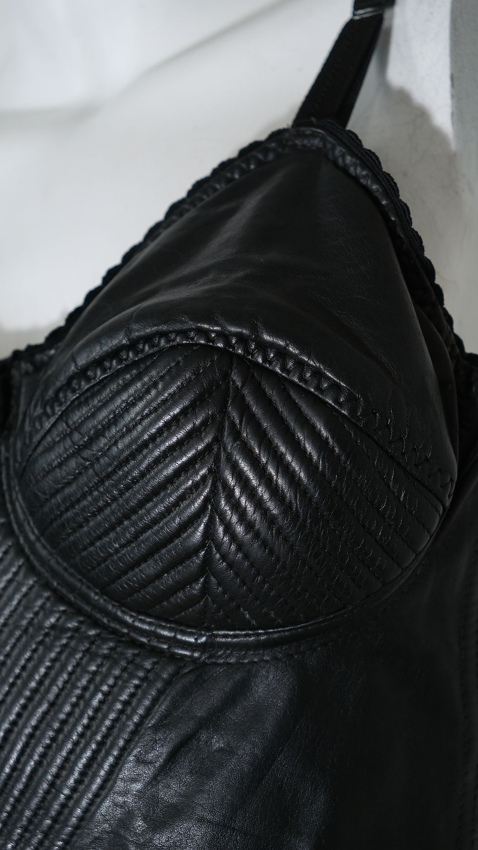 Thumbnail: Jean Paul Gaultier SS1987 Bustier Cone Bra Leather