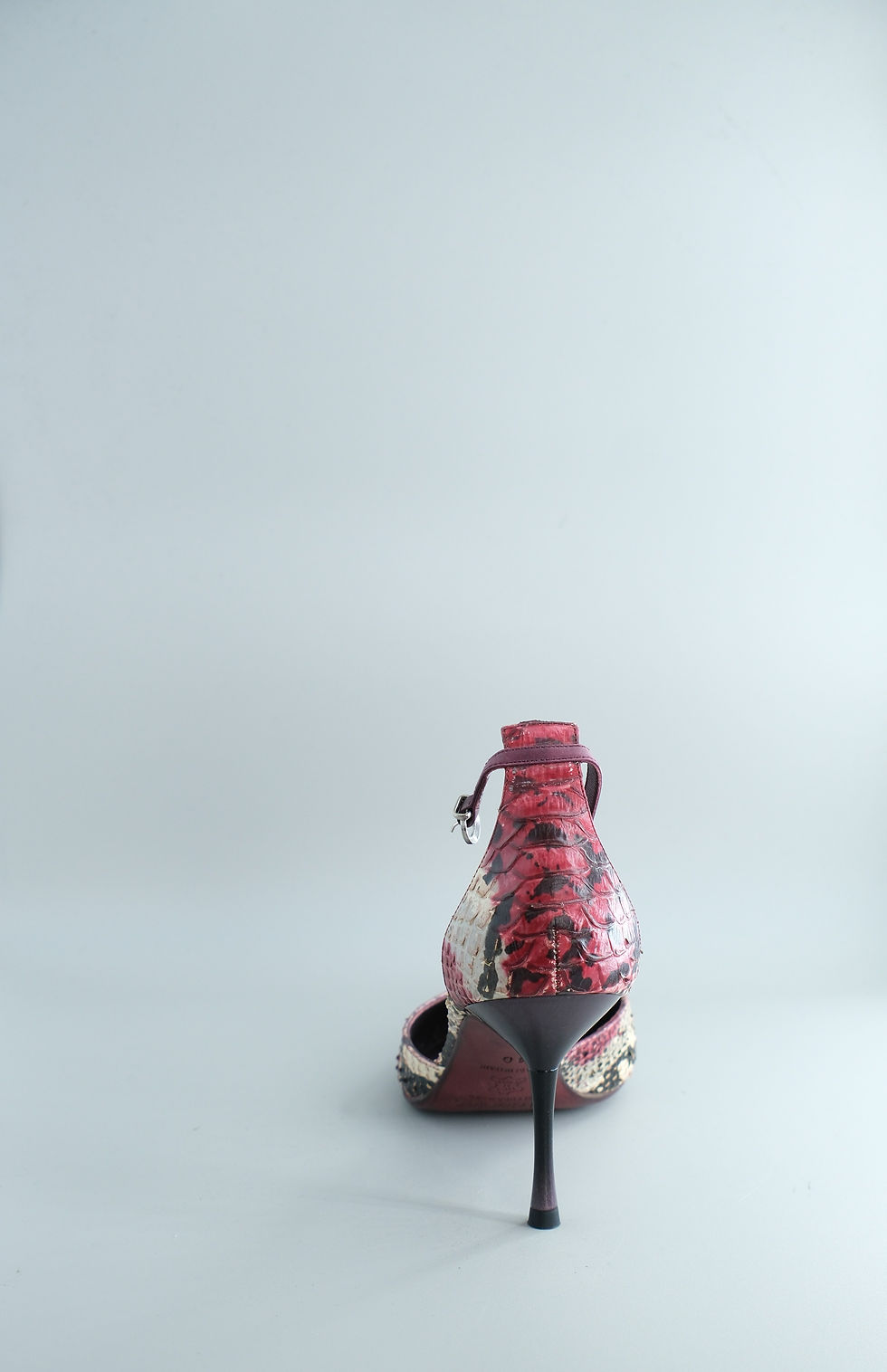 Thumbnail: El Dantes Red Faded Pyton Heels