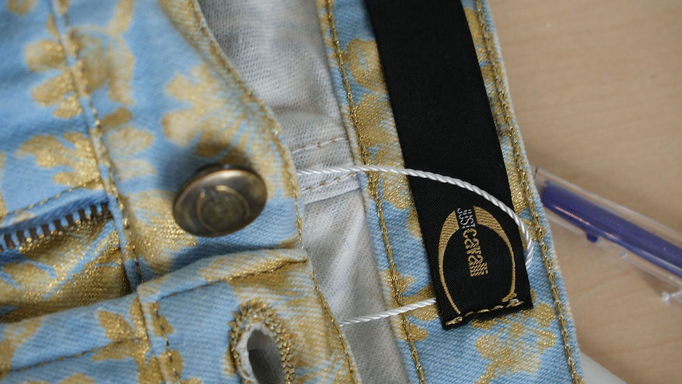 Thumbnail: Just Cavalli Gold Floral Baroque 2000s