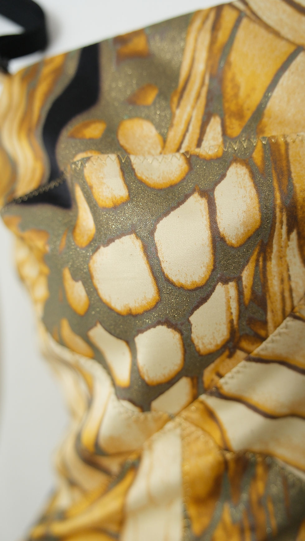 Thumbnail: Just Cavalli satin printed dress 00s