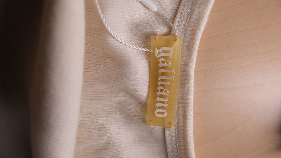 Thumbnail: Galliano Mud and Pin Dirty Tanktop 2000s
