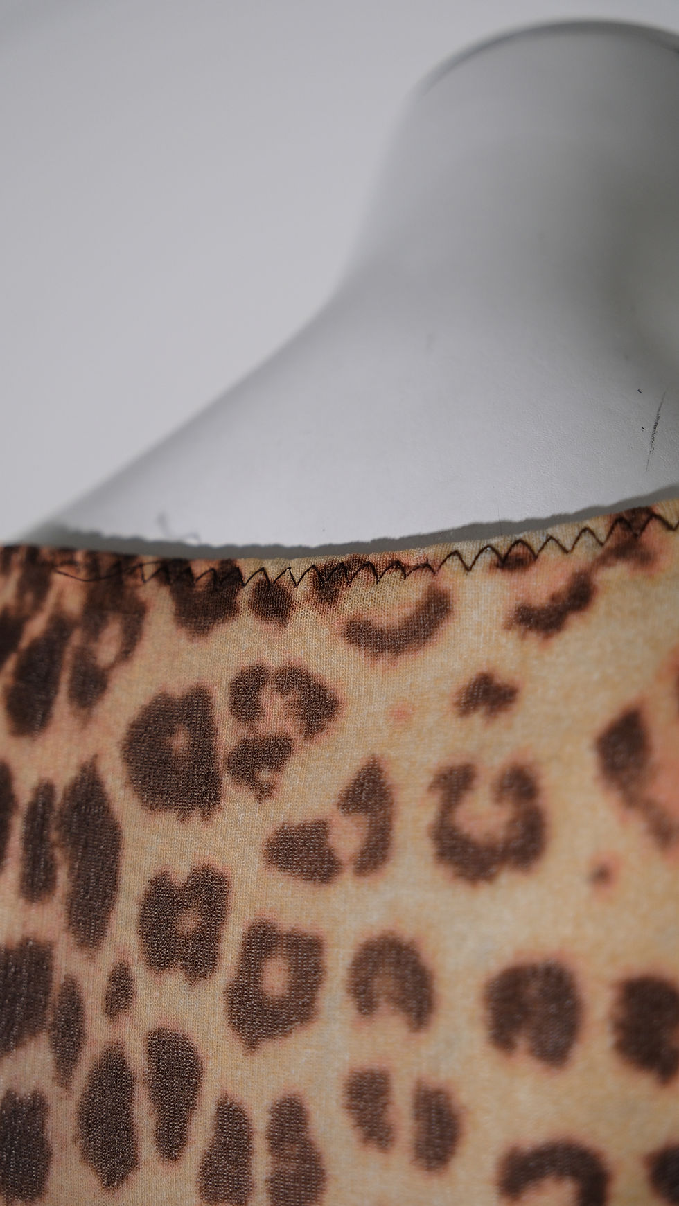 Thumbnail: Roberto Cavalli Cheetah Printed Mesh Top Laced Up