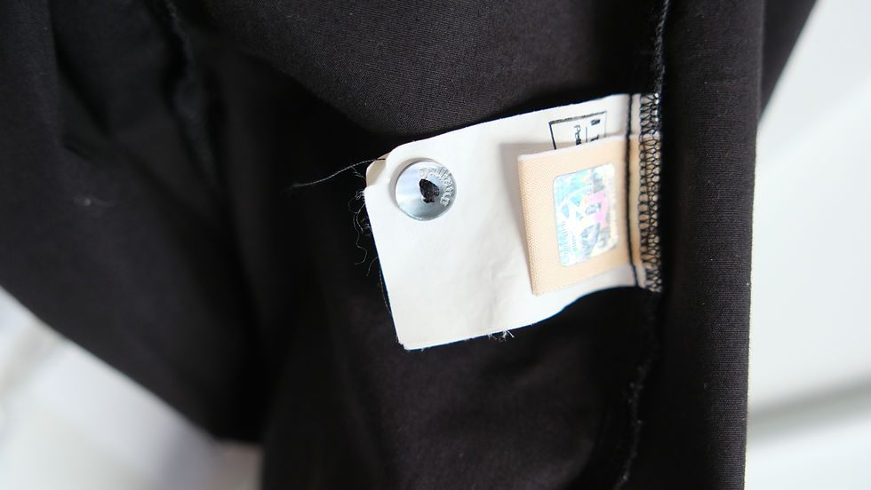 Thumbnail: Galliano Black embroidered Shirt 2000s