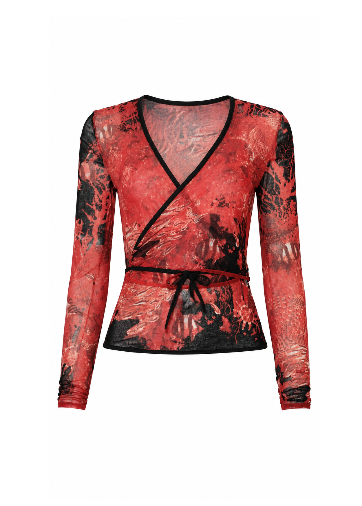 Jean Paul Gaultier 90s Starfish Coral Mesh Set