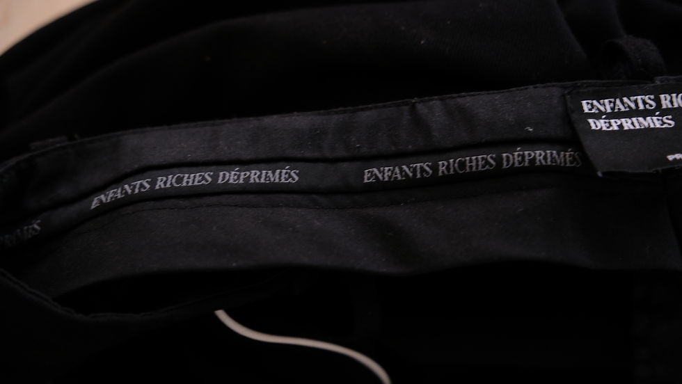 Thumbnail: Enfants Riches Déprimés Black Scout Trouser Aw2018