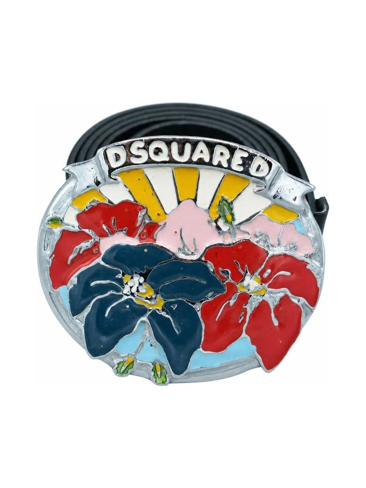 Dsquared2 Vintage Metal Buckle Belt