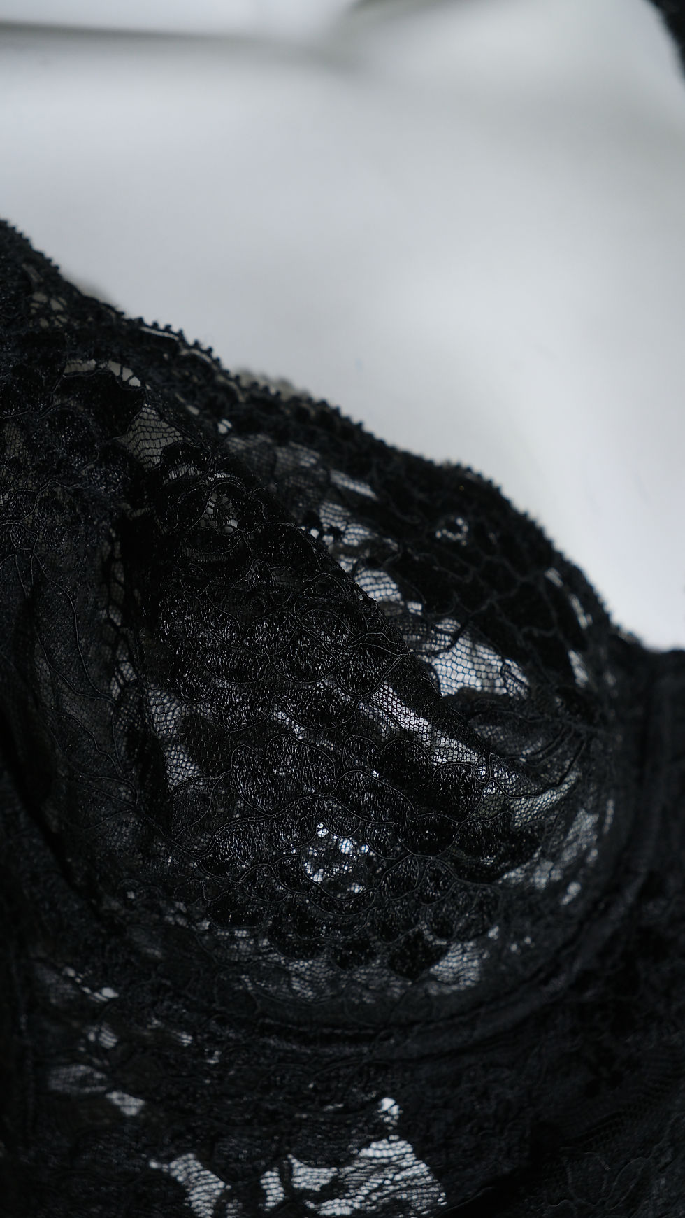 Thumbnail: La Perla Vintage Black Lace Corset Bustier Top