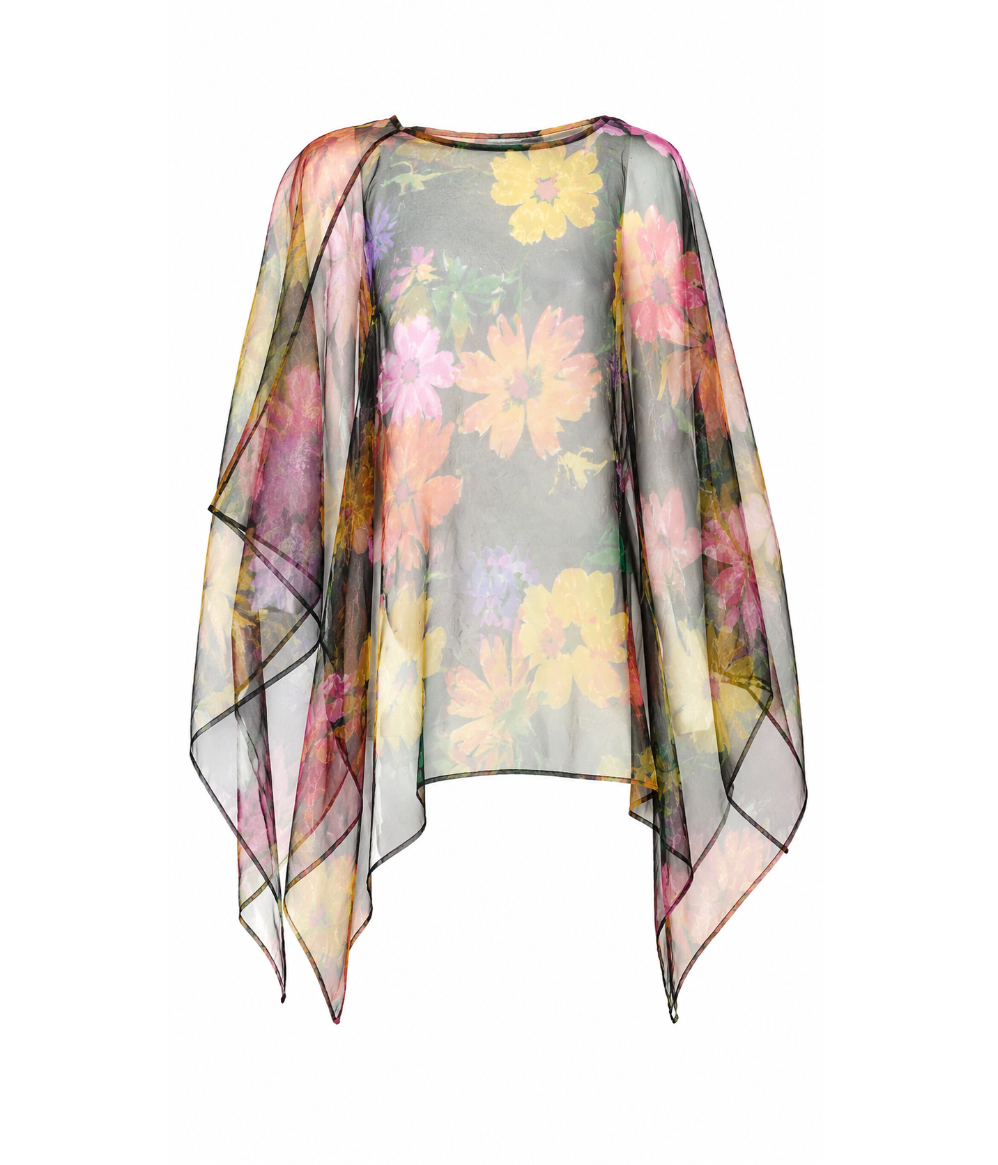 Maison Martin Margiela Thin Printed Poncho