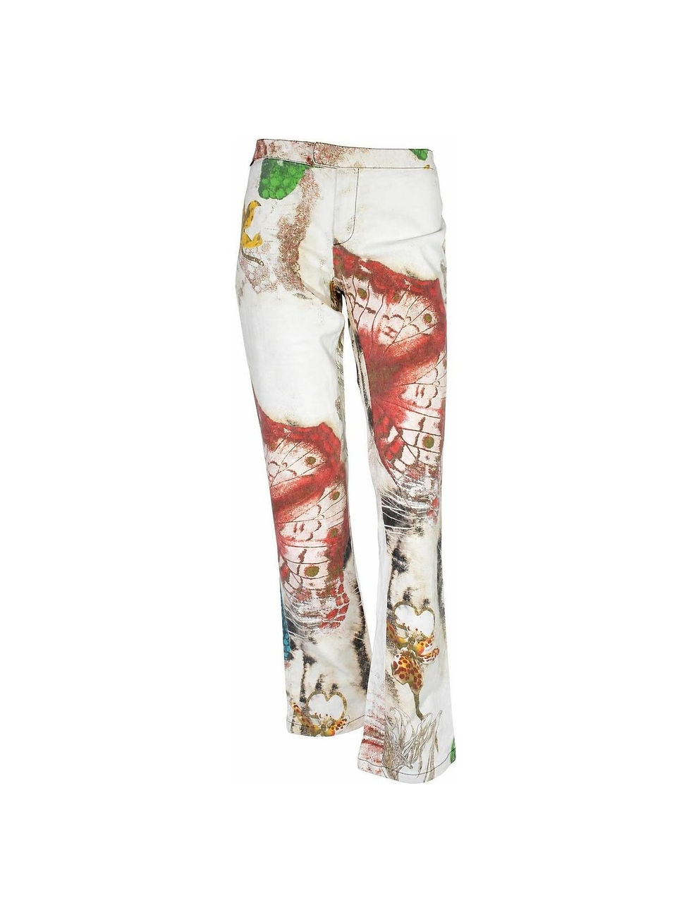 Thumbnail: Just Cavalli Low Rise Butterfly Multicolor Print
