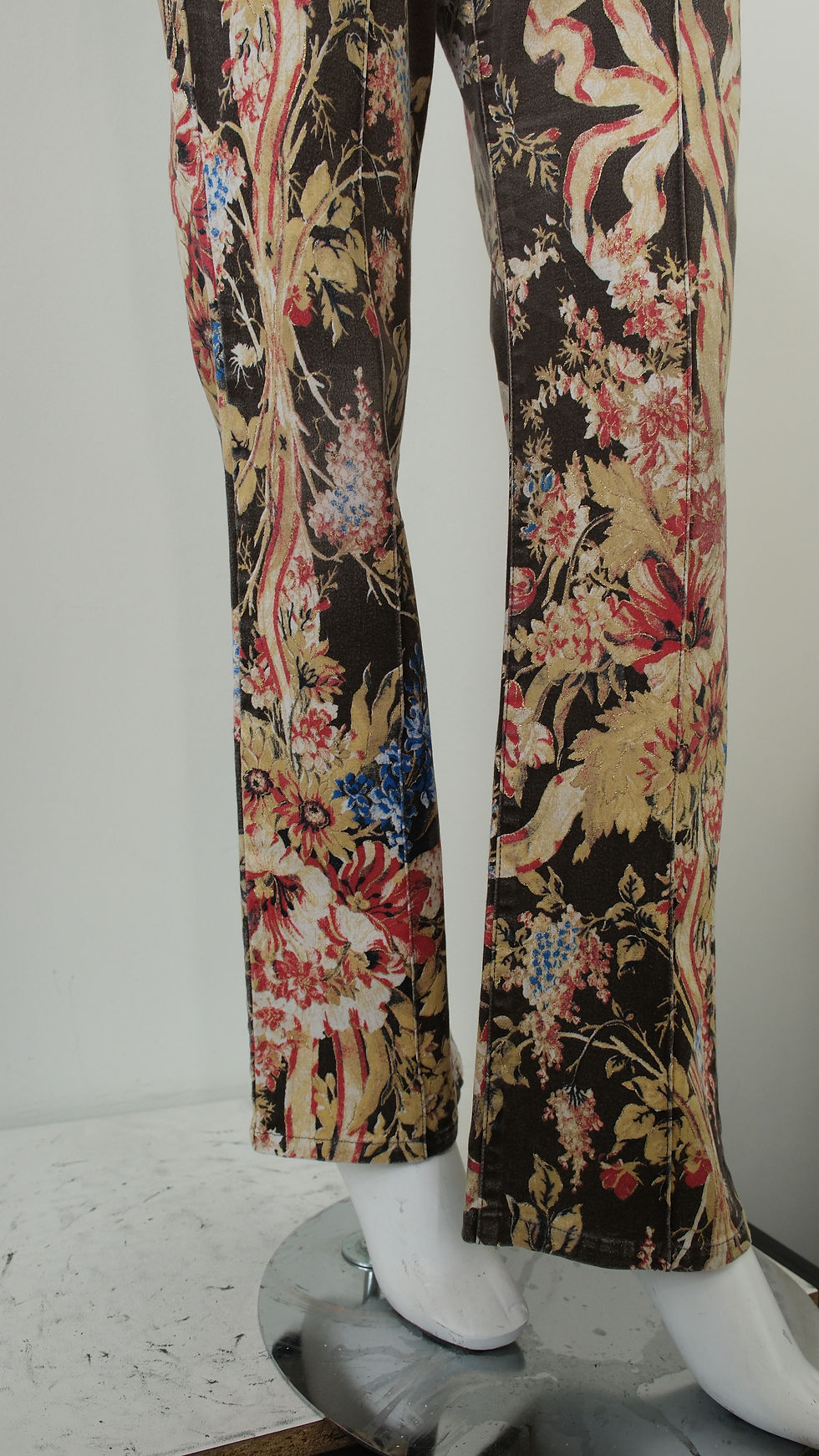 Thumbnail: Just Cavalli Floral Print Abstract Japanese 2000s