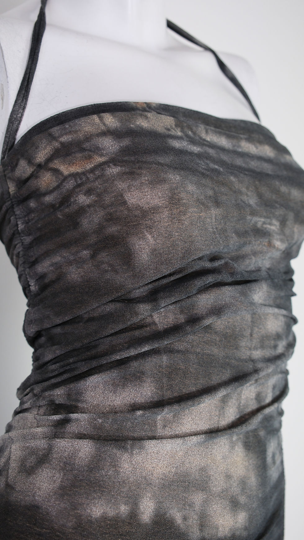 Thumbnail: Plein Sud 2000s Mesh Printed Long Dress