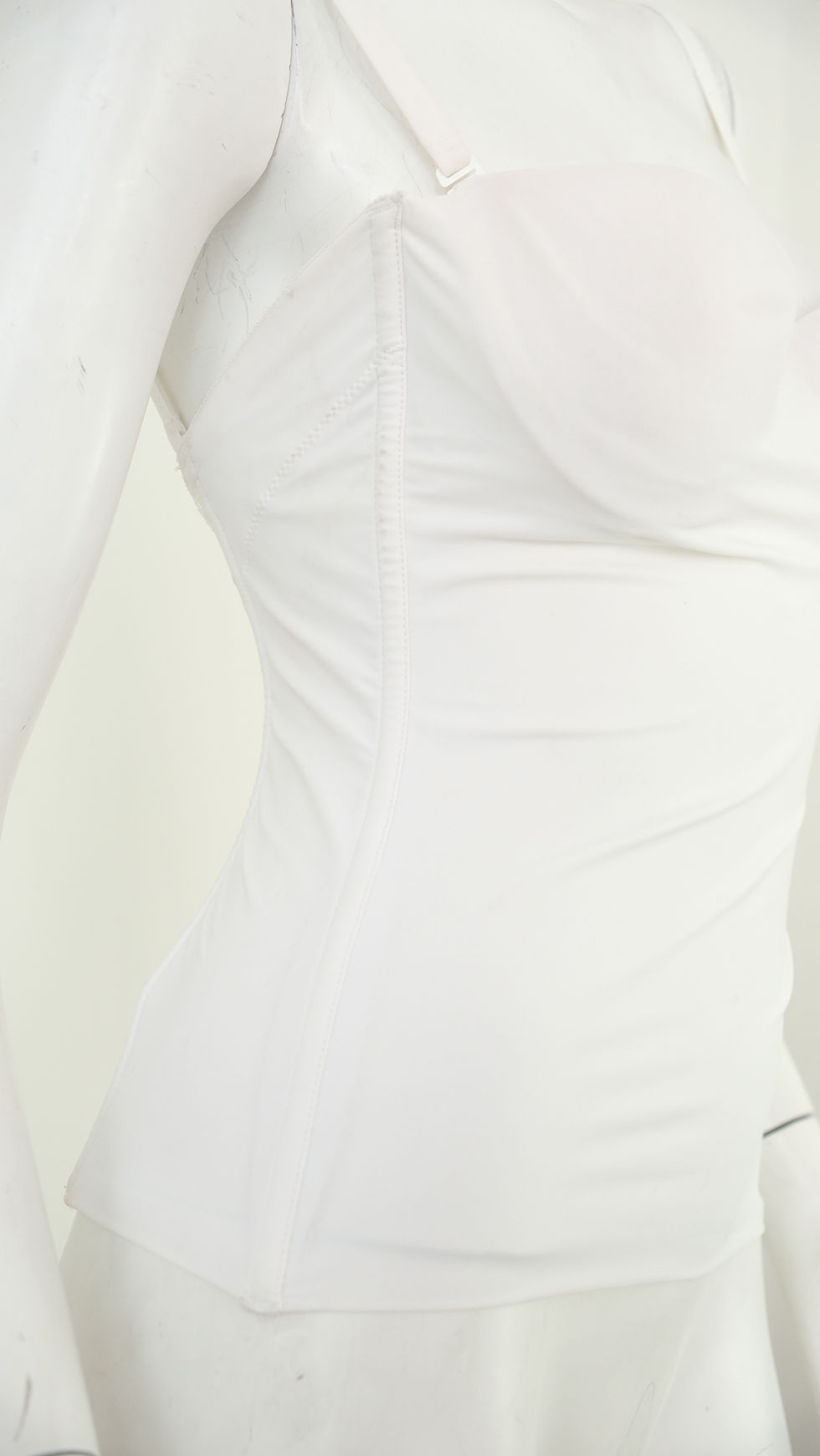 Thumbnail: La Perla 00s White Corset Top