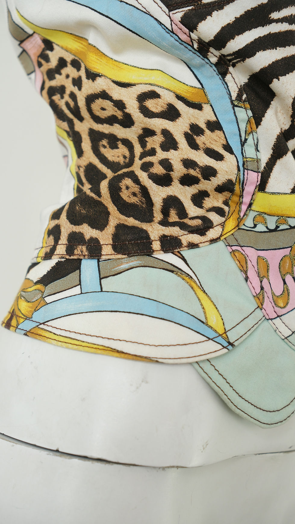 Thumbnail: Roberto Cavalli Print Corset 2003
