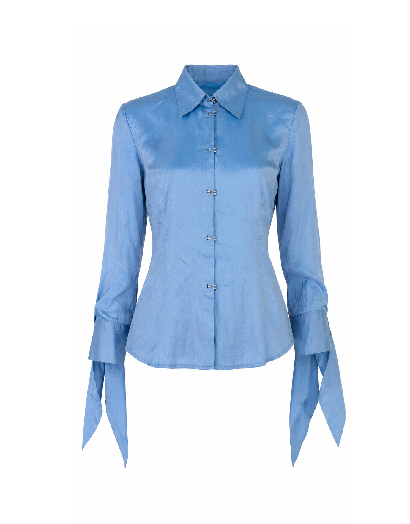 Roberto Cavalli Shiny Shirt Swarovski Diamonds Aw2000