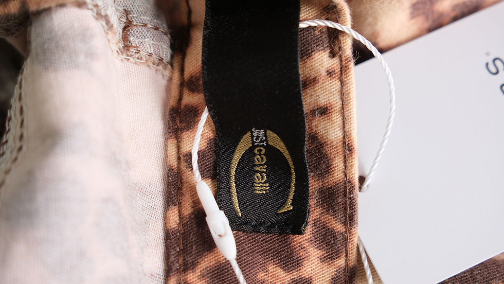 Thumbnail: Just Cavalli Brown animal print 2000s