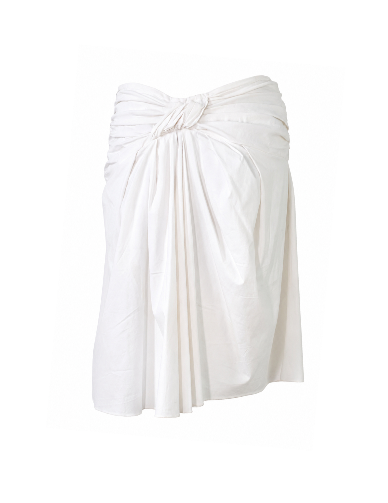 Christian Dior White Knots Skirt 2000s