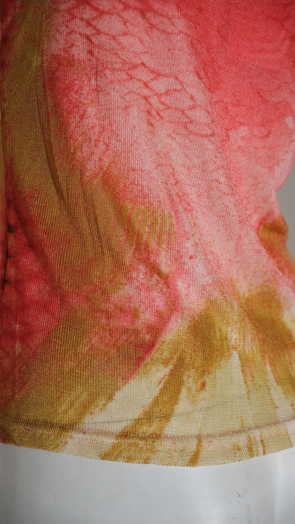 Thumbnail: Just Cavalli Red and Gold Python Mesh Tanktop