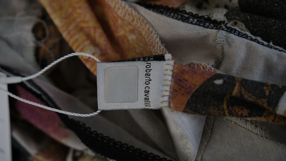 Thumbnail: Roberto Cavalli Multicolor Patchwork 2000s Top