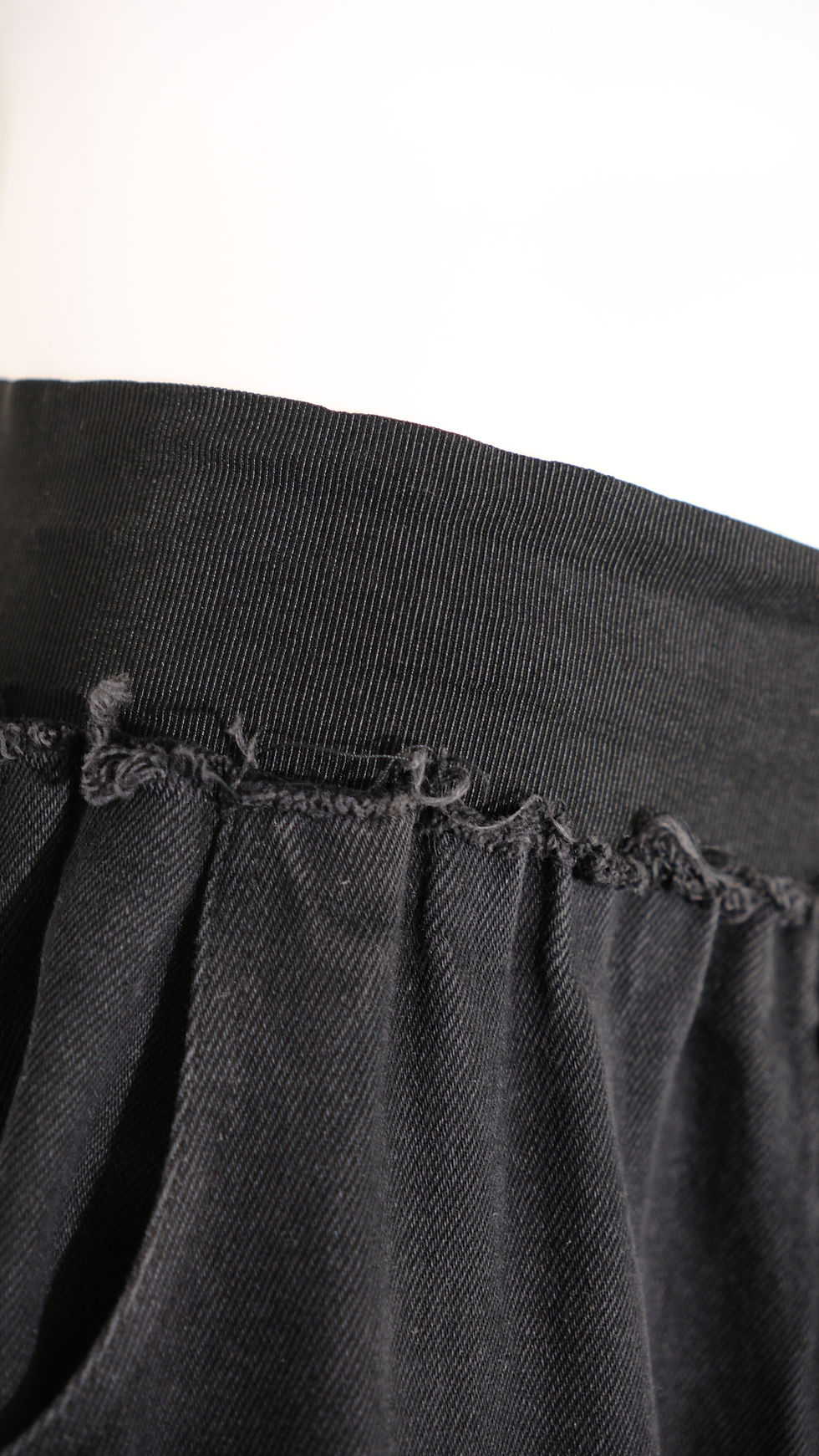 Thumbnail: Raf Simons High Rise Wide Legs Cotton Pants