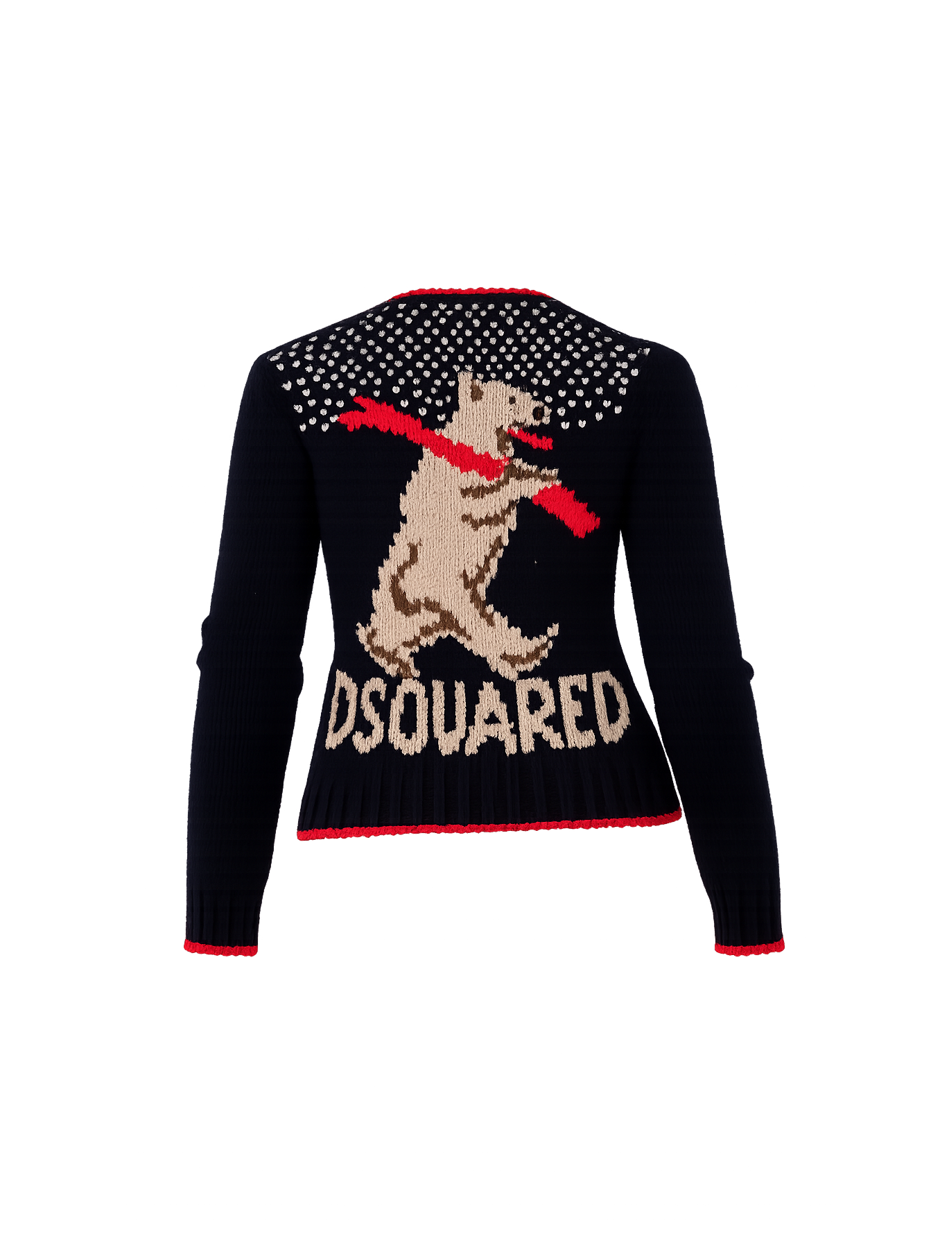 Dsquared2 Wool Cardigan Bear 2000s