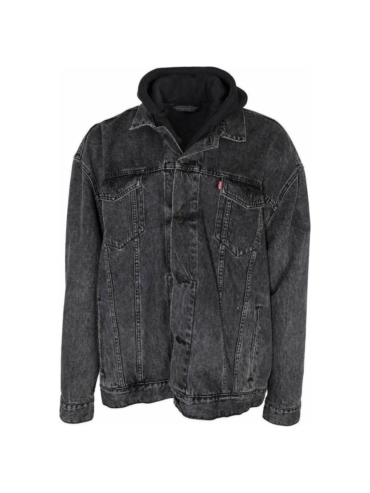 Vetements X Levis Hybrid Denim Jacket Oversized