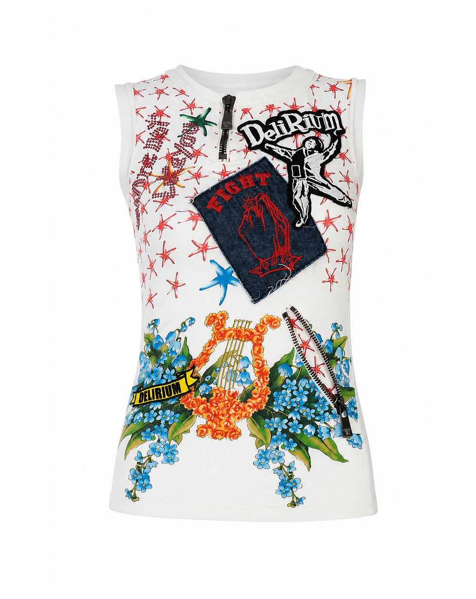 Thumbnail: Versace Patchwork "Delirium" Tanktop
