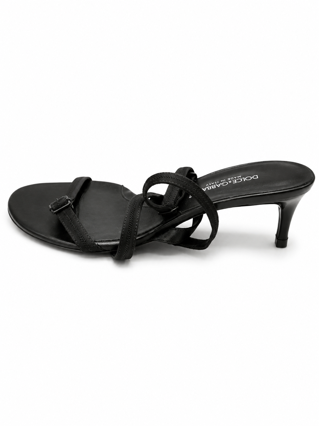 Dolce & Gabbana "Bra" Strap Kitten Heels