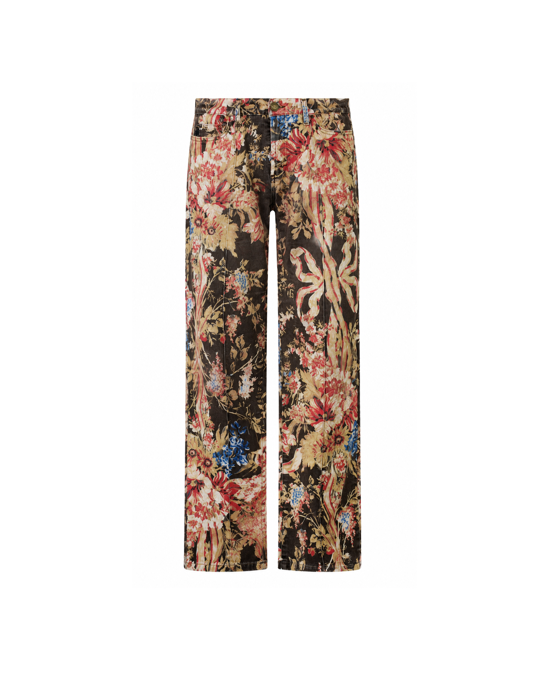 Just Cavalli Floral Print Abstract Japanese 2000s