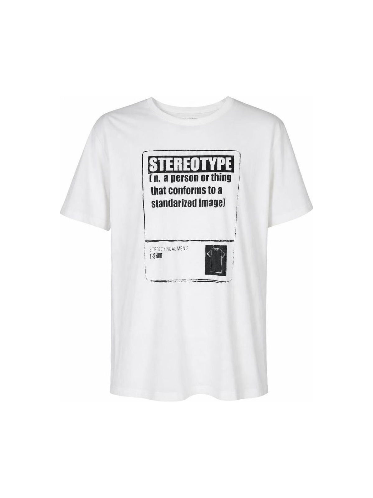 Maison Martin Margiela "Stereotpe" White Short Sleeve Tee