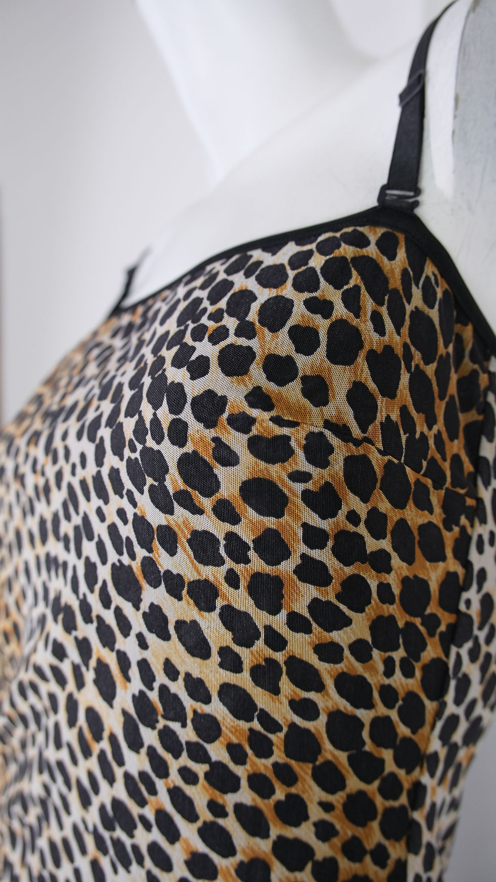 Thumbnail: Dolce & Gabbana Cheetah Printed Mesh Dress 2000s