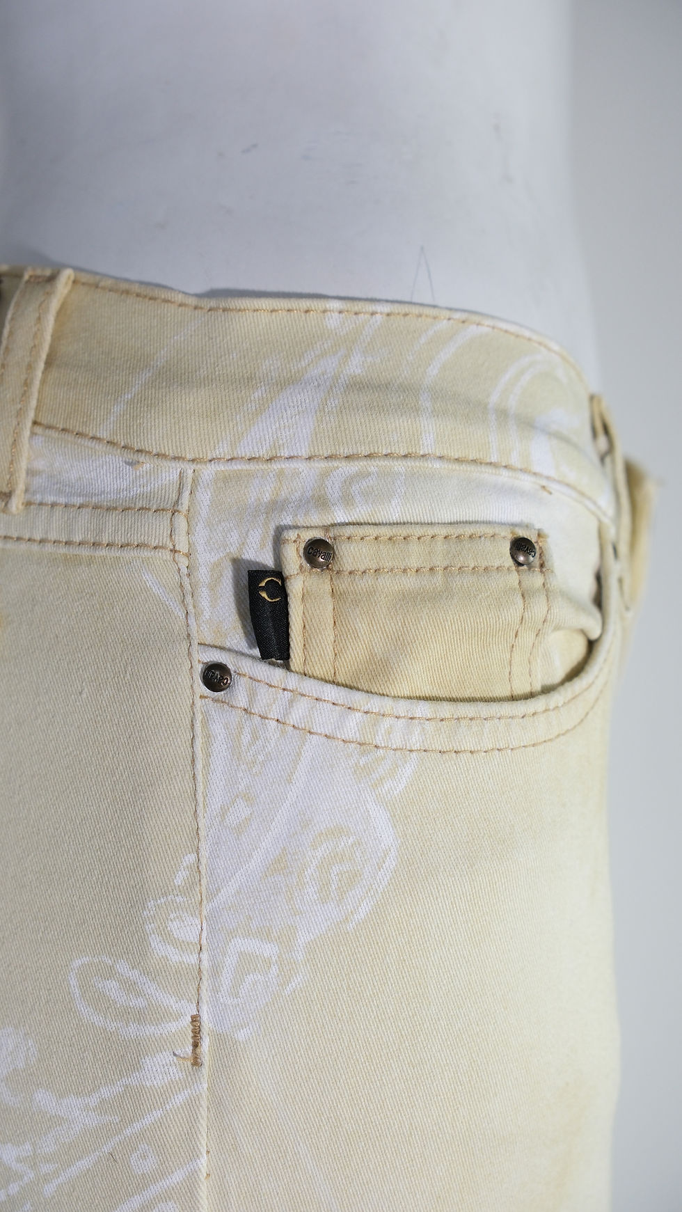 Thumbnail: Just Cavalli Astro World Tribal Cream and White Aw2003