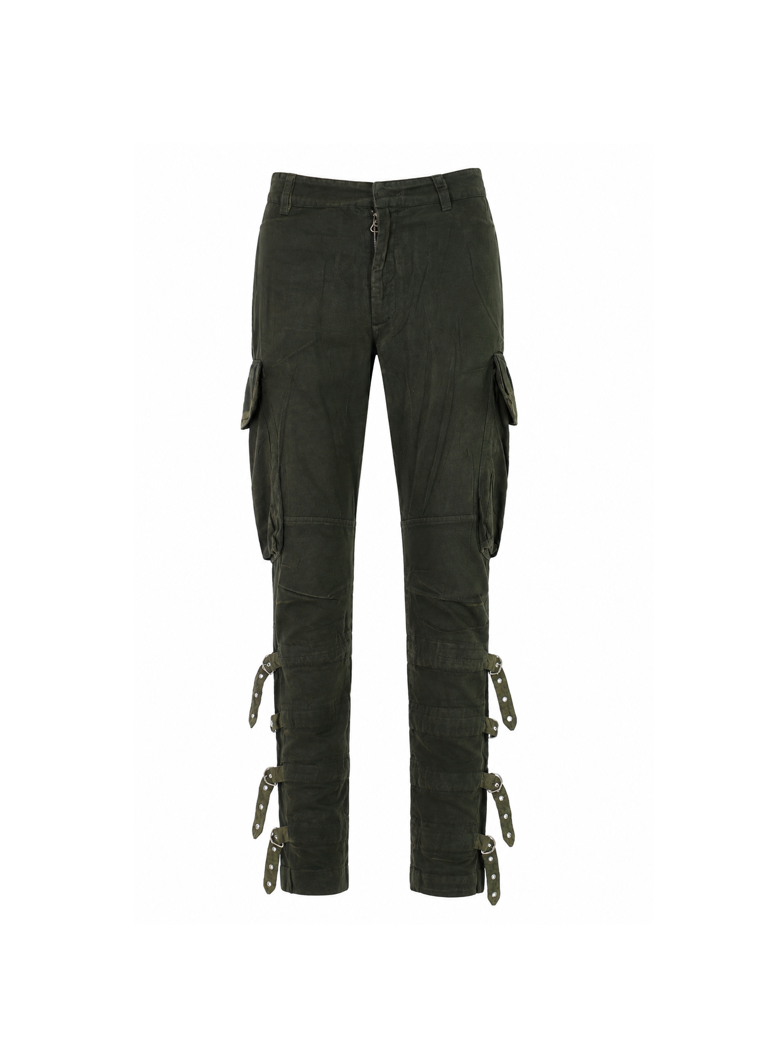 Balmain Decarnin Green Faded Sample Cargo 2000s