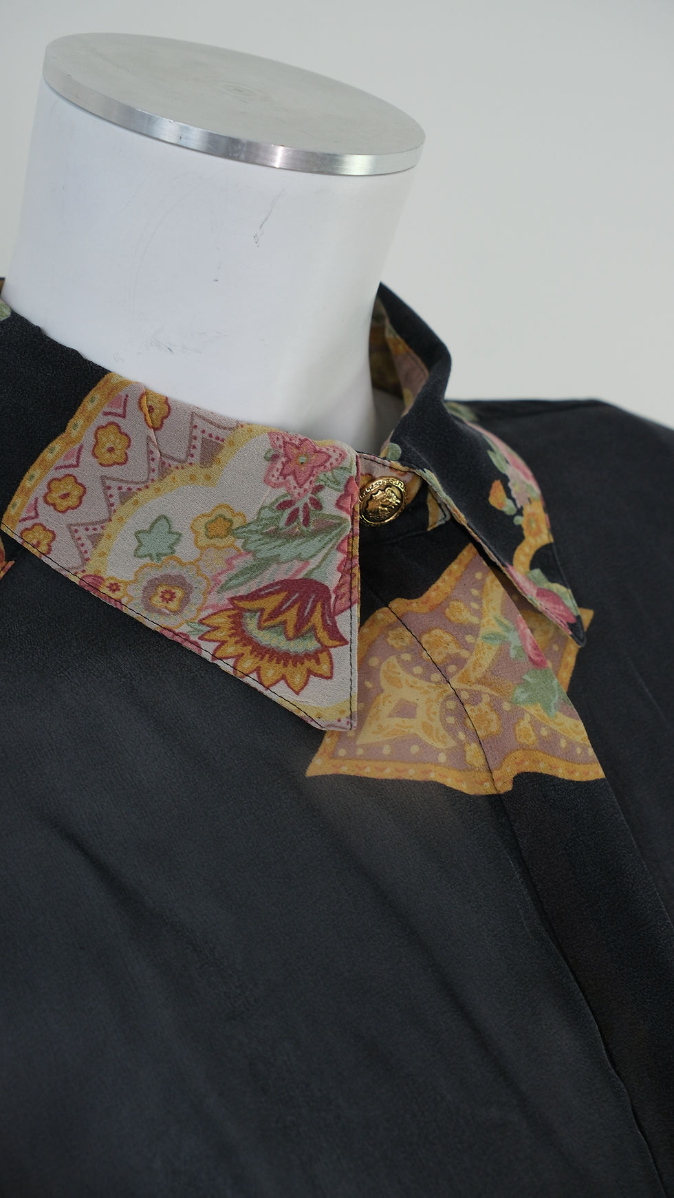 Thumbnail: Roberto Cavalli Floral Printed Silk Set 2000s