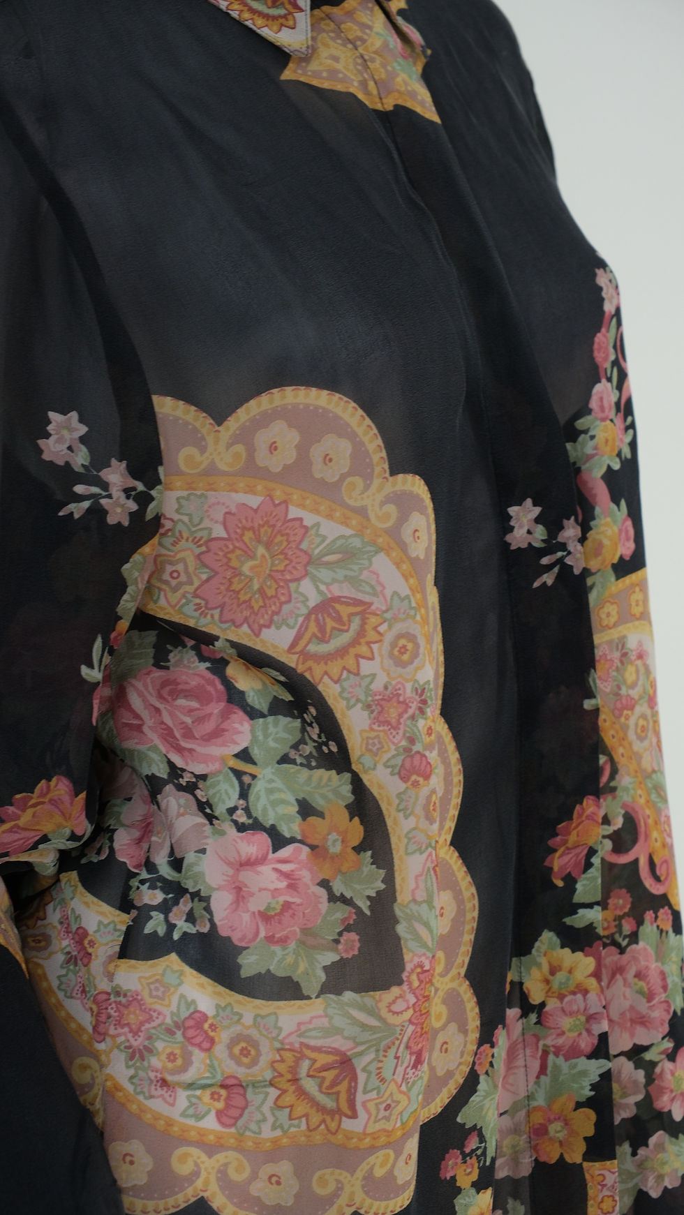 Thumbnail: Roberto Cavalli Floral Printed Silk Set 2000s