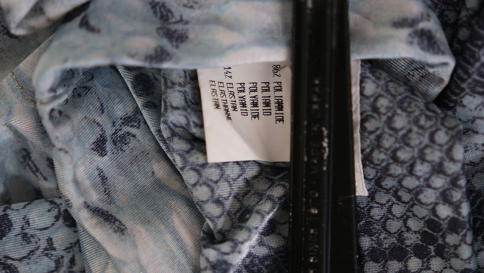 Thumbnail: Roberto Cavalli Printed Blue Snake Skin Set