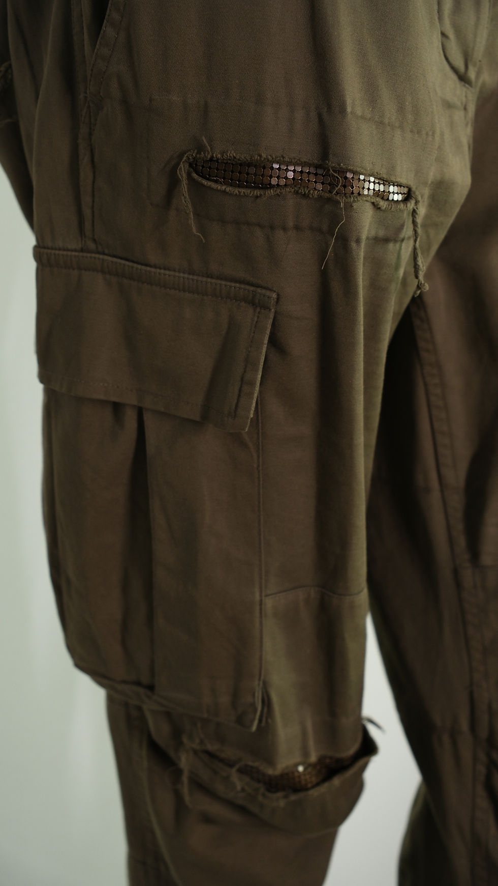 Thumbnail: Balmain Decarnin Kaki Sample Cargo 2000s